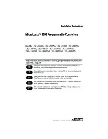 MicroLogix 1200 Programmable Controllers - RS Components