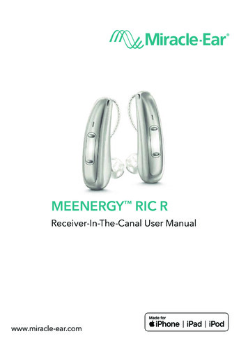 MEENERGY RIC R - Miracle Ear