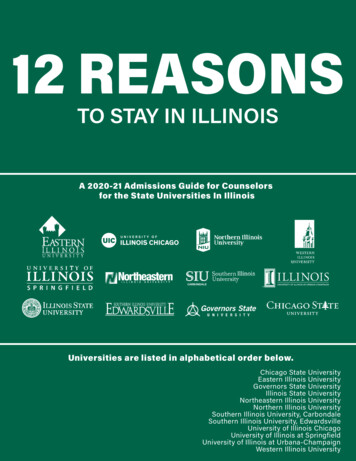 12 Reasons To Stay In IL College Guide - Unit5 
