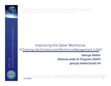 Improving The Cyber Workforce - Corpora.tika.apache 