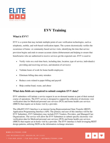 EVV Training - Elite Home Care