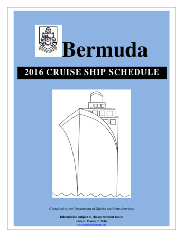 Bermuda - Department Of Marine And Ports Services
