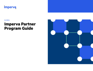 (-0#- Imperva Partner Program Guide - StarLink