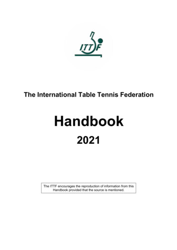 Handbook - Documents.ittf.sport