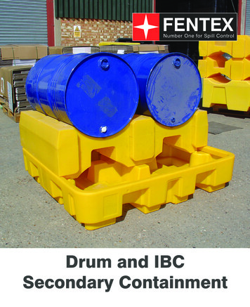 Drum And IBC Secondary Containment - Find The Needle