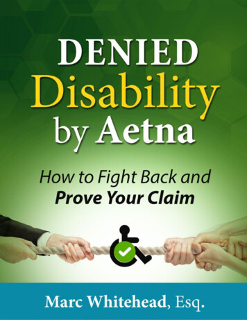 Denied Disability By Aetna: How To Fight Back And Prove Your Claim