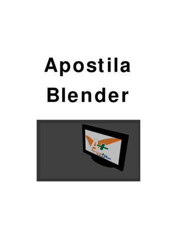 Apostila Blender - Universidade Tecnológica Federal Do Paraná UTFPR
