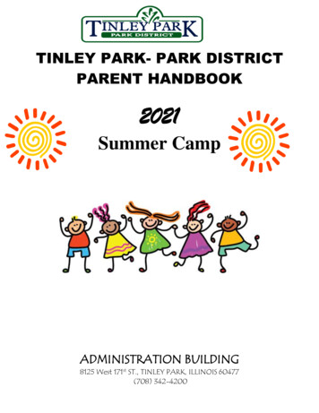 2021 - Tinley Park-Park District