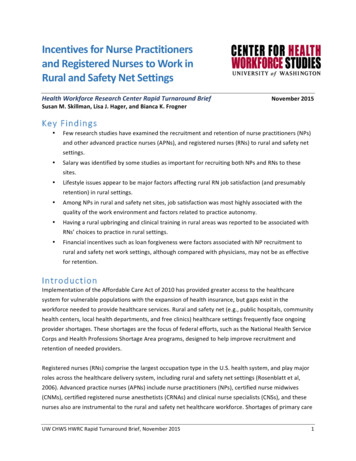 Incentives For Nurse Practitioner S And Registered Nurses To Work In .