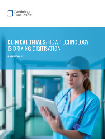 Clinical Trials: How Technology Is Driving Digitisation