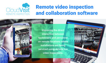 Remote Video Inspection And Collaboration Software