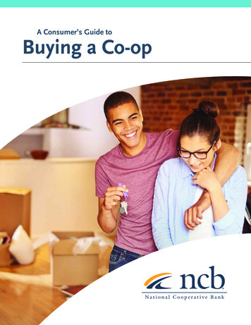 A Consumer's Guide To Buying A Co-op - NCB