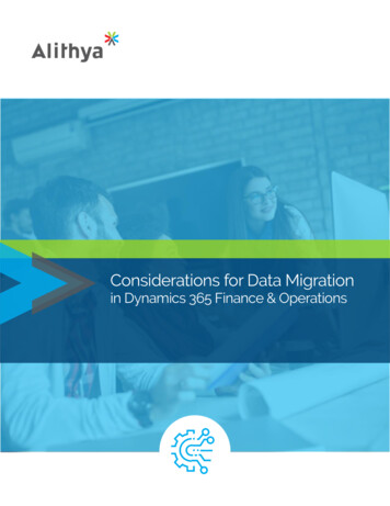 In Dynamics 365 Finance & Operations - Alithya