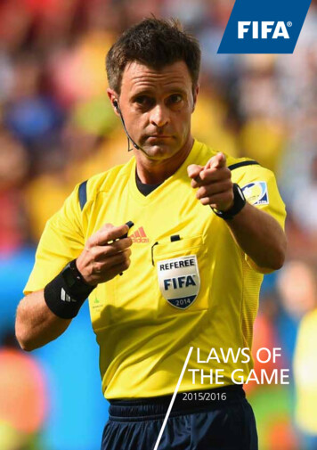 Laws Of The Game - Fifa
