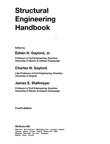 Structural Engineering Handbook - Dandelon 