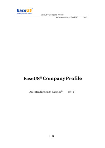 EaseUS Company Profile