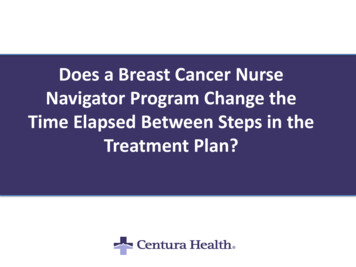 Breast Cancer Nurse Navigator Program - Centura Health