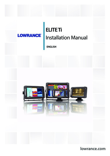 ELITE-Ti Installation Manual
