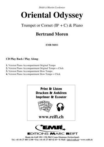 EMR 56811 Oriental Odyssey Trumpet Or Cornet & Piano