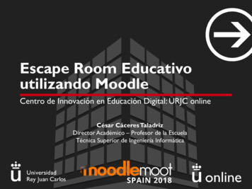 Escape Room Educativo Utilizando Moodle