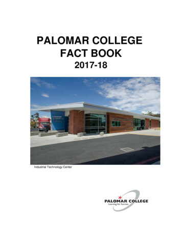 Palomar College Fact Book