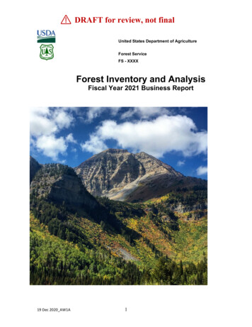 Forest Inventory And Analysis - Fia.fs.usda.gov