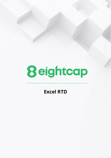 Excel RTD - Eightcap