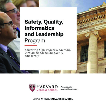 Harvard Medical School - Postgraduate Medical Education