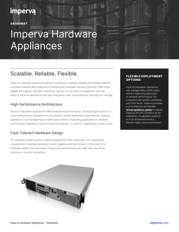 DATASEET Iperva Hardware Appliance - StarLink