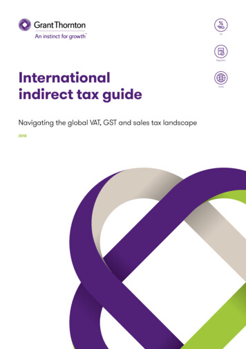 International Indirect Tax Guide 2018 - Grant Thornton International