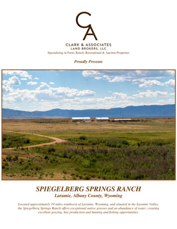 Clark & Associates Land Brokers, LLC - Farmandranch 