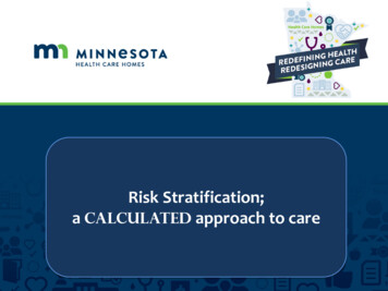 Risk Stratification A Calculated Approach To Care