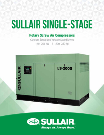 SULLAIR Single-stage