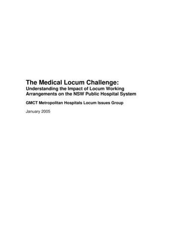 The Medical Locum Challenge