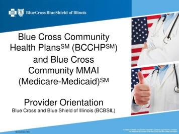Blue Cross Community SM (BCCHPSM - BCBSIL