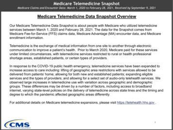 Medicare Telemedicine Snapshot - CMS