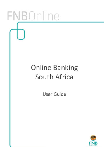 Online Banking South Africa - FNB