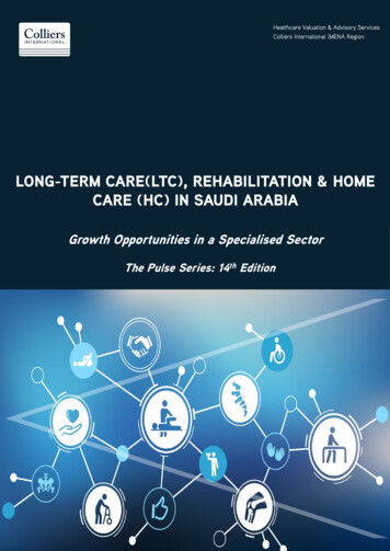 Long-term Care(Ltc), Rehabilitation & Home Care (Hc) In Saudi Arabia