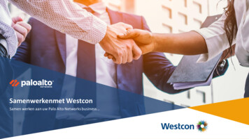 Samenwerkenmet Westcon - Westcon-Comstor
