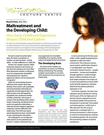Maltreatment And The Developing Brain - London Family Court Clinic