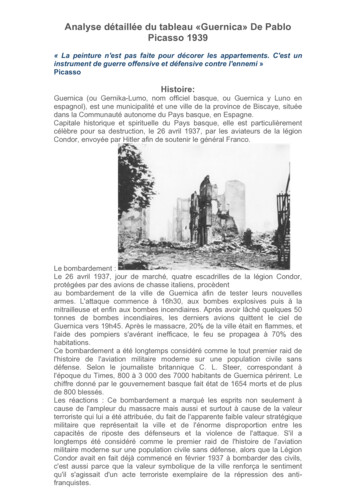 PICASSO-GUERNICA-Analyse De Tableau