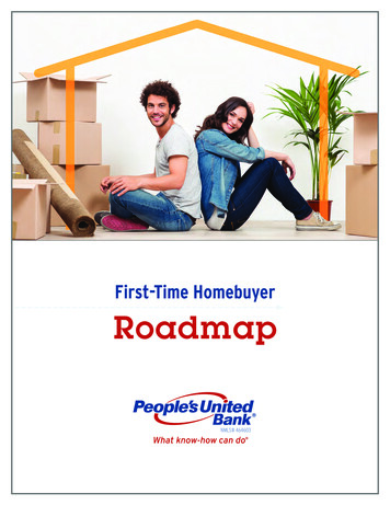 First-Time Homebuyer Roadmap - People's United Bank