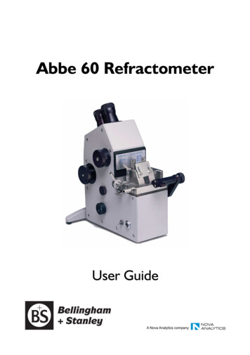 Abbe 60 Refractometer - Daihan Sci