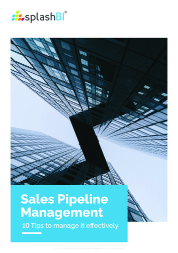 Sales Pipeline Management Pdf