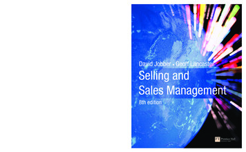 Selling And Sales Management 8th Edition - MIM