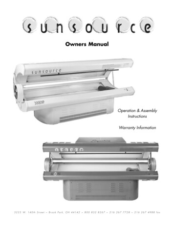 SS Xpvss Pdf - Anytime Tanning Sales And Service Inc