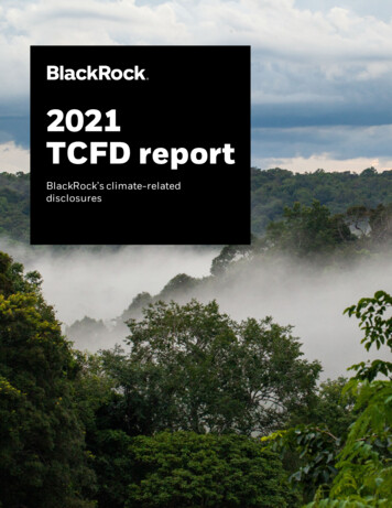 2021 TCFD Report - BlackRock