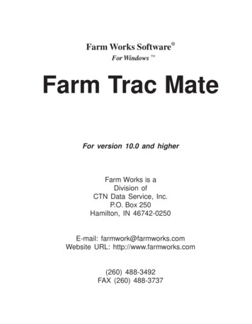 Farm Trac Mate - Usermanual.wiki