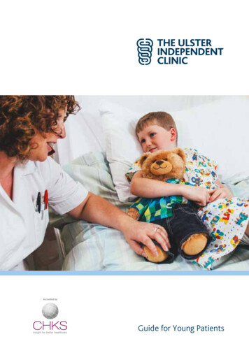 UIC Guide For Young Patients 2020 - Ulster Independent Clinic