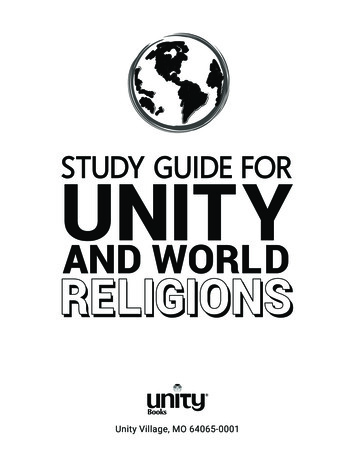 Study Guide For Unity